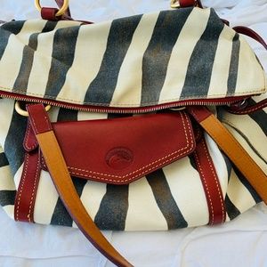 Dooney & Bourke Bags - Dooney & Bourke Vintage Zebra Satchel Dooney & Bourke Bags - Dooney & Bourke Vintage Zebra Satchel